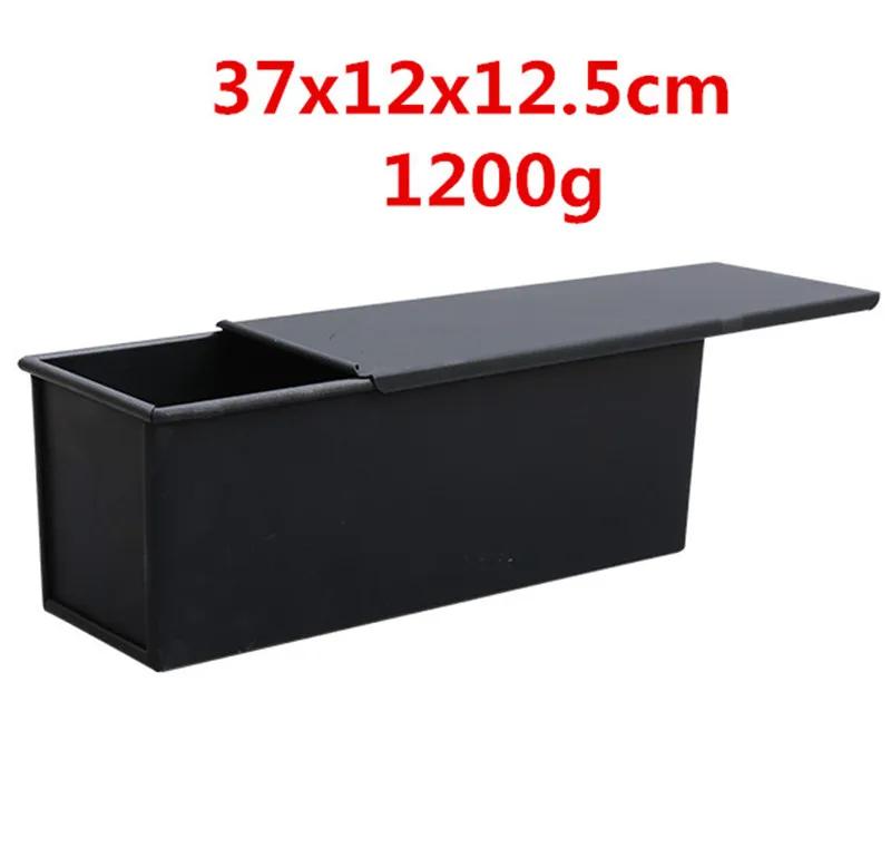 Square Bread Baking Tray Cake box Mold with Lid Aluminum Alloy Non-stick Pan Mini Baking Tray Box Diy Cake Baking Tool