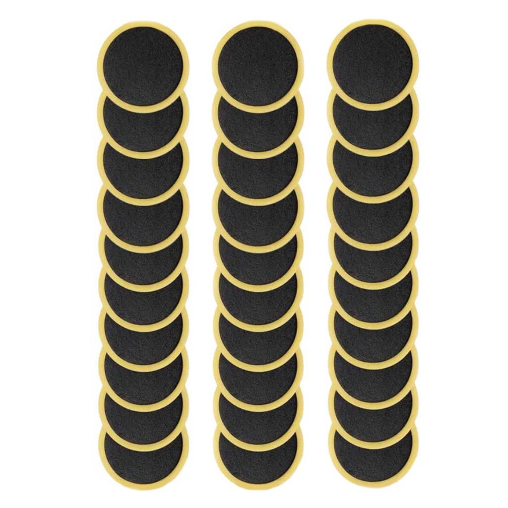 30 Pcs Glueless Bike Tube Tire Puncture Repair Patch Bycicles Inner Tube Puncture Patch for Road Mountain Bicycles