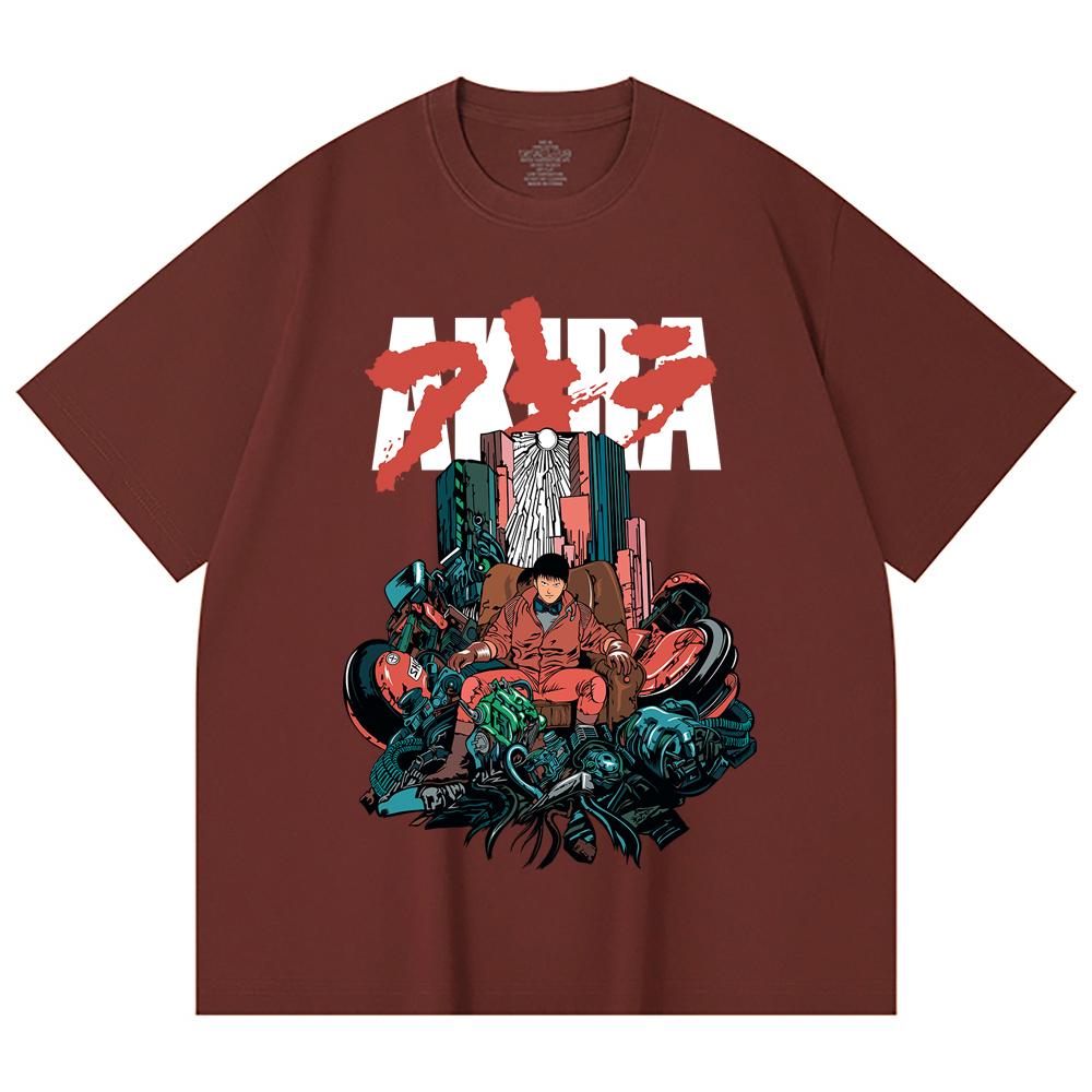 230 Gsm 100% Cotton Akira V1 Print Unisex Heavy Cotton T Shirt
