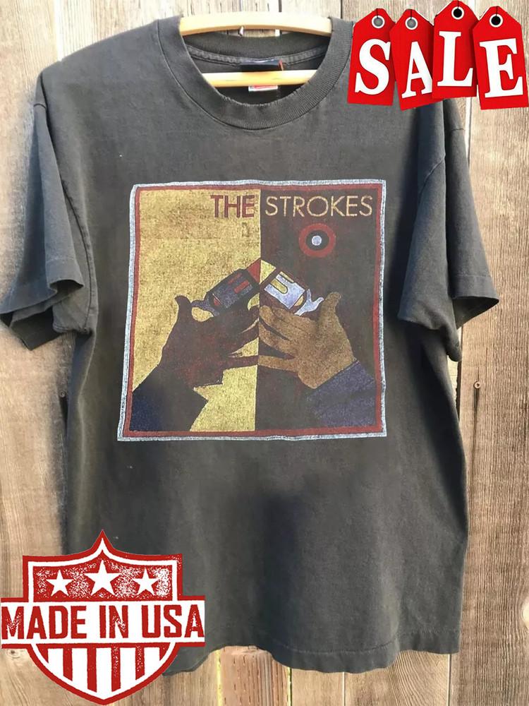 The Strokes Room on Fire Tour 2003 Concert T-Shirt Unisex T-Shirt XL