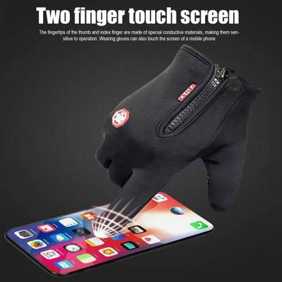 Waterproof Thermal Gloves Winter Warm Touchscreen Gloves Windproof Cycling Gloves with Anti-Slip Palms for Men Women Hiking Skiing Snowboarding