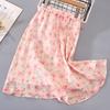 Girls' Half Length Skirt Summer New Pink Green Beautiful Yarn Skirt Children's Skirt
