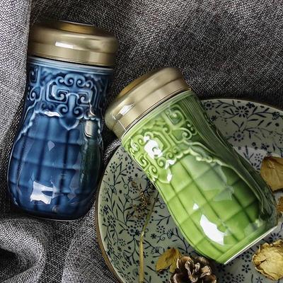 Qiantangxuan Xiao Fugui Ceramic Portable Cup