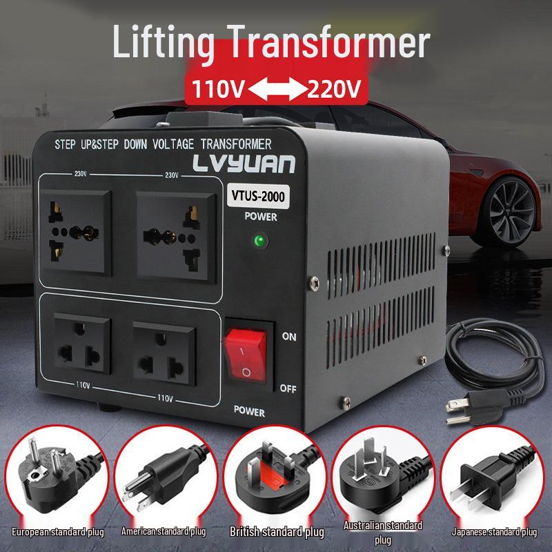 LvYuan 1000W Step-Up & Step-Down Voltage Converter, 220V to 110V & 110V to 220V