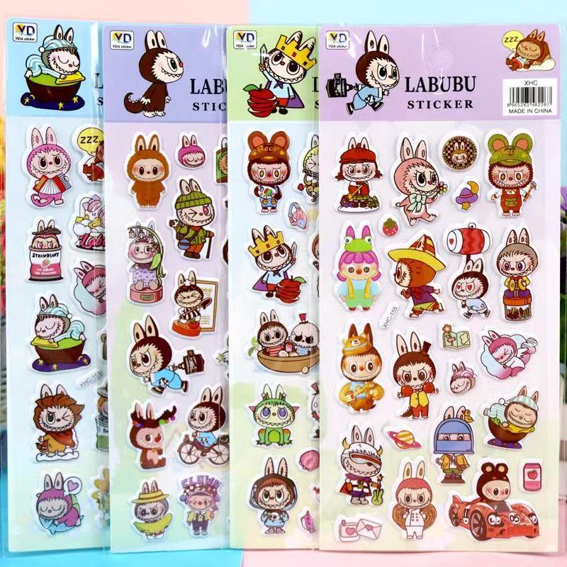 3D Cute Animal Foam Stickers for Journal Decoration