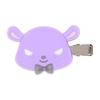 Sanrio Kuromi Bangs Clip Set and Suitable for ages 3 and up Item 151564 (Right-facing Left-facing) - - No.