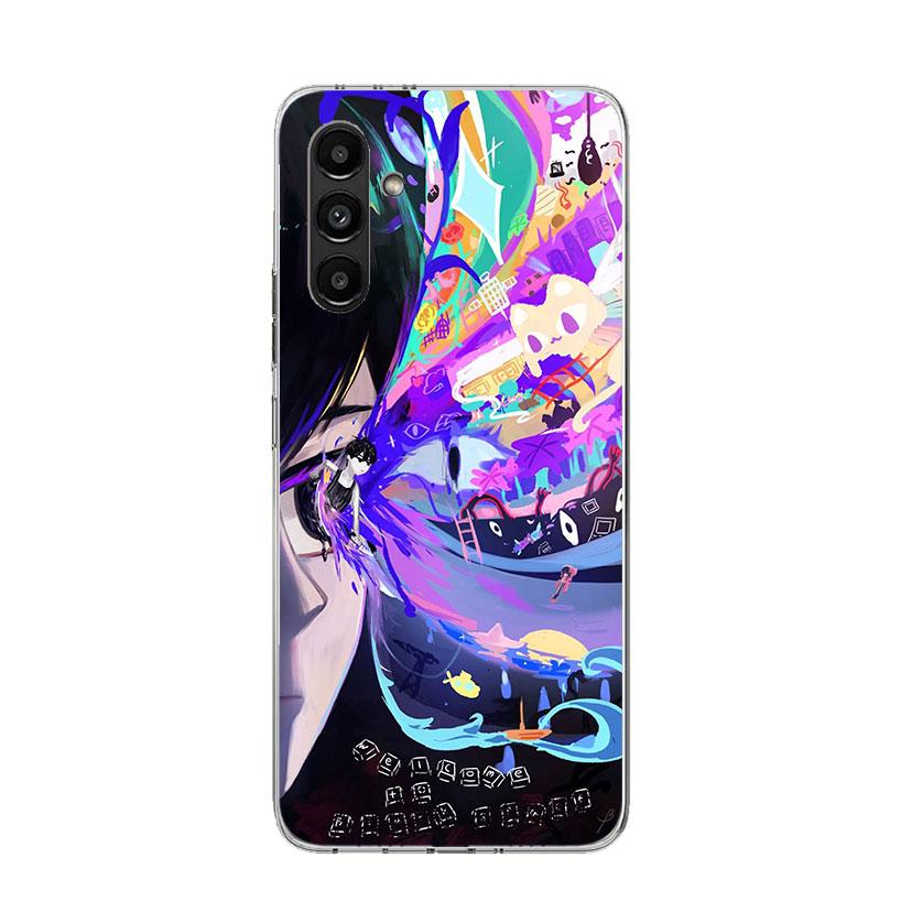 Game O-Omori Cartoon Phone Case For Samsung Galaxy A16 A14 A15 A13 A56 A54 A55 A53 A26 A24 A25 A23 A36 A34 A35 A33 A05S A04S A03