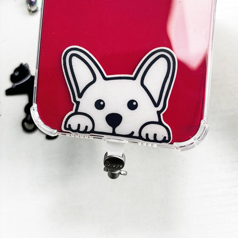 1PC Non-Woven Cartoon Lanyard Spacer 360 Degree Rotation Lanyard Clip Waterproof Multi-Style