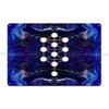 Kabbalistic Tree Of Life With Planets Kabbalah The Tree of Life Serpentine Apotheosis Metal Customize Retro Tin Sign Poster