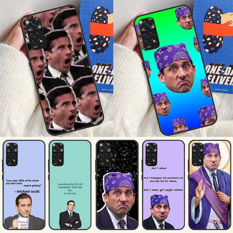 Michael Scott The Office Case For Xiaomi Redmi Note 14 13 Pro 12 11 9 10 9S 10S 11S 12S Redmi 14C 13C 10C 12C Cover