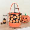 Halloween Candy Storage Basket Children's Portable Basket Halloween Atmosphere Decoration Props