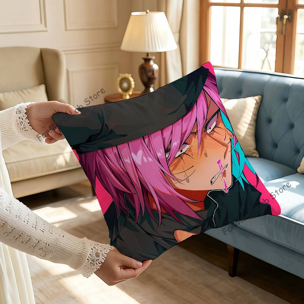 NNyon RanfrenS Fanart Pillow Case Plush Fabric Soft Pillowcase Double Sided Print Sofa Cushion Cover Throw