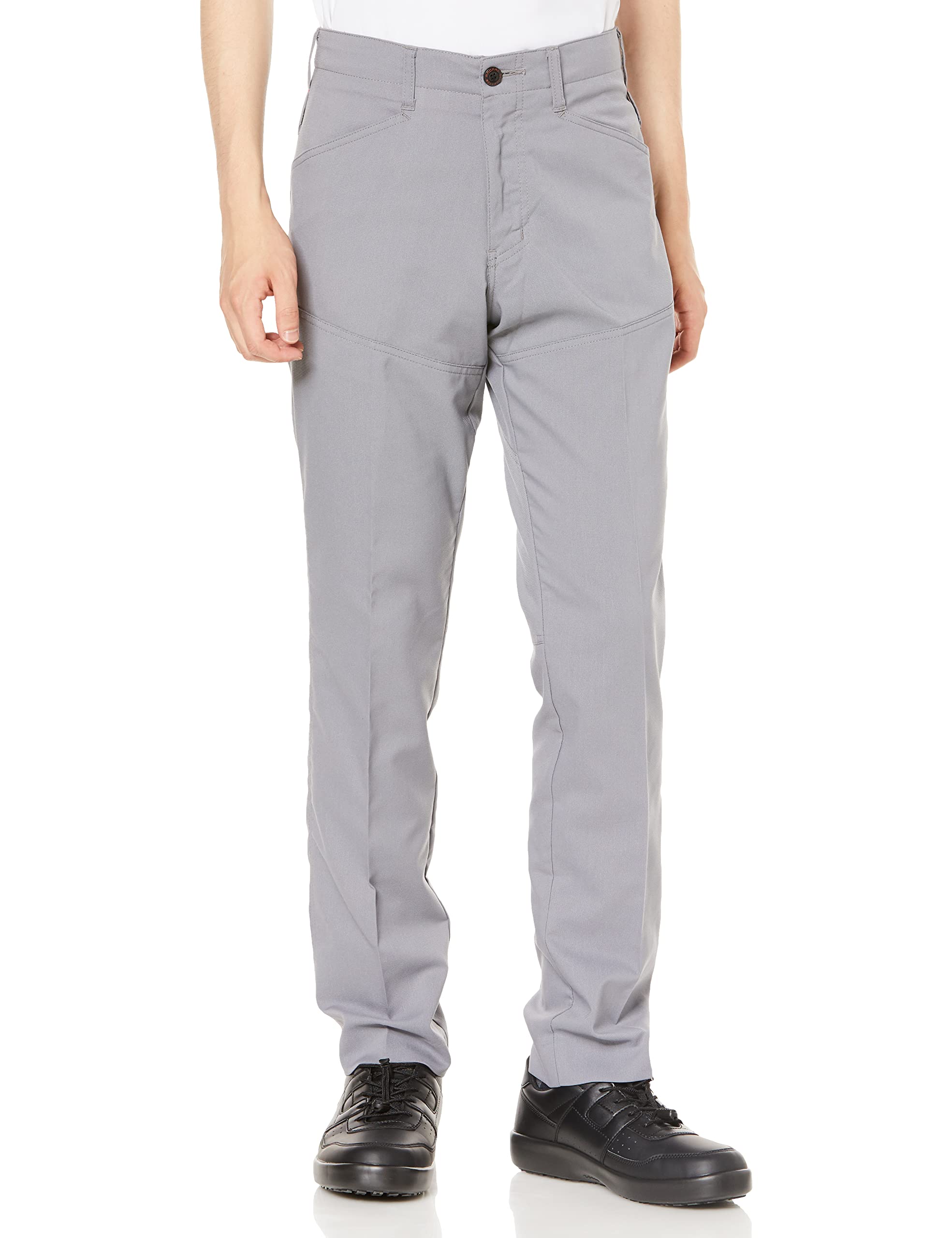 

[CO-COS] A-7073 Stretch Slacks, Gray, Size M