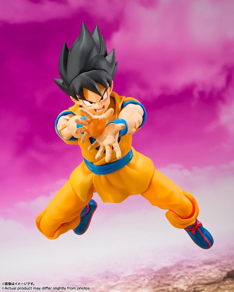TAMASHII NATIONS Dragon Ball DAIMA Son Goku Approximately 145mm PVC ABS Painted Movable Figure S.H.Figuarts -DAIMA- &