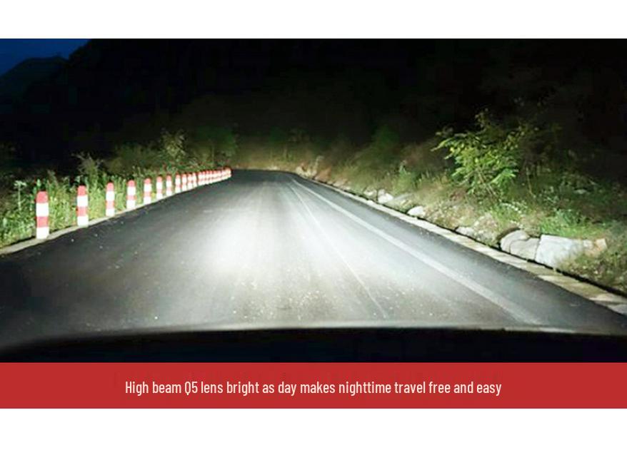 LED Headlight Assembly with Angel Eye DRL for Jeep Cherokee (2014-2018) - Mustang Style