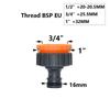 3/5/10-Pcs Female Thread Tap Adapters - 1/2" & 3/4" Quick Connect Tap Fittings for Garden/Watering Systems