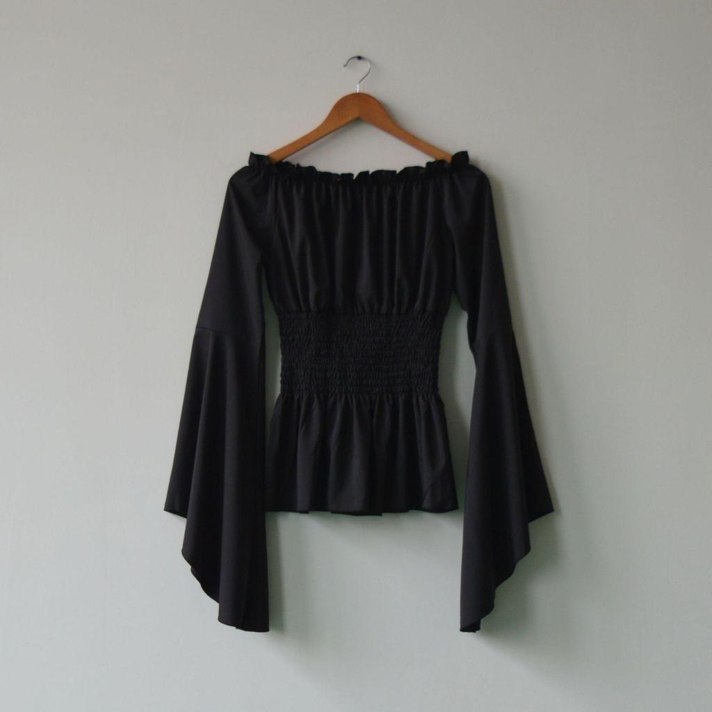 2024 Women's Renaissance Dress: Long Sleeve Short Skirt for Medieval Role Play