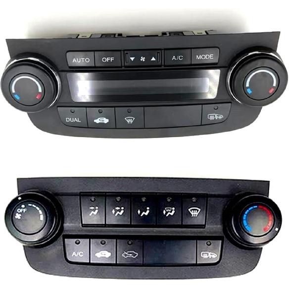 [LINRUIRUI] Compatible for Honda CRV 2007-2011, Air Conditioning Panel Switch,AC Air Conditioning Switch Control Panel(Used Without Screen)