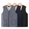 YUZHAOLIN Men's Padded Winter Warm Vest