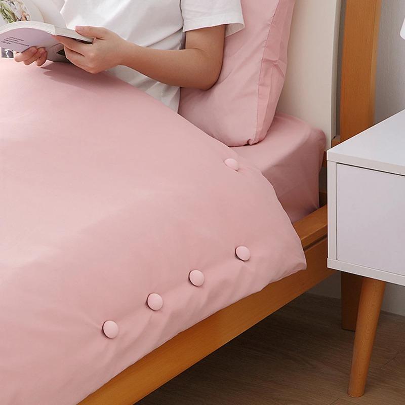 20PCS BedSheet Quilt Clip One Button Unlock Duvet Cover Fastener Clip Anti Slip Blanket Buckles Quilt Holder Fixator Grippers