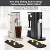 Sliding Pad for Ninja Single Serve Coffee Maker PB051 & PB041, Smooth Glide with Anti-Slip Base, Compatible with Ninja Pods and Grounds Coffee Maker,
