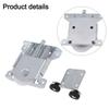 Wardrobe Sliding Door Pulley Wheel Runner Closet Wardrobe Moving Door Bottom Pulley Heavy Duty Lower Wheel Roller Runner