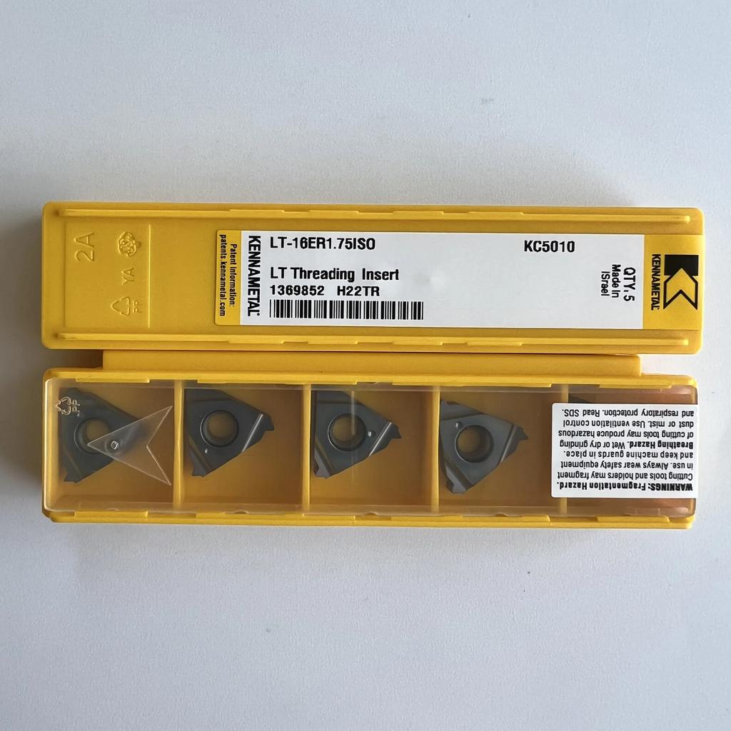 KENNAMETEL / LT-16ER1.75ISO KC5010  / Original Carbide Blade 10 Pcs