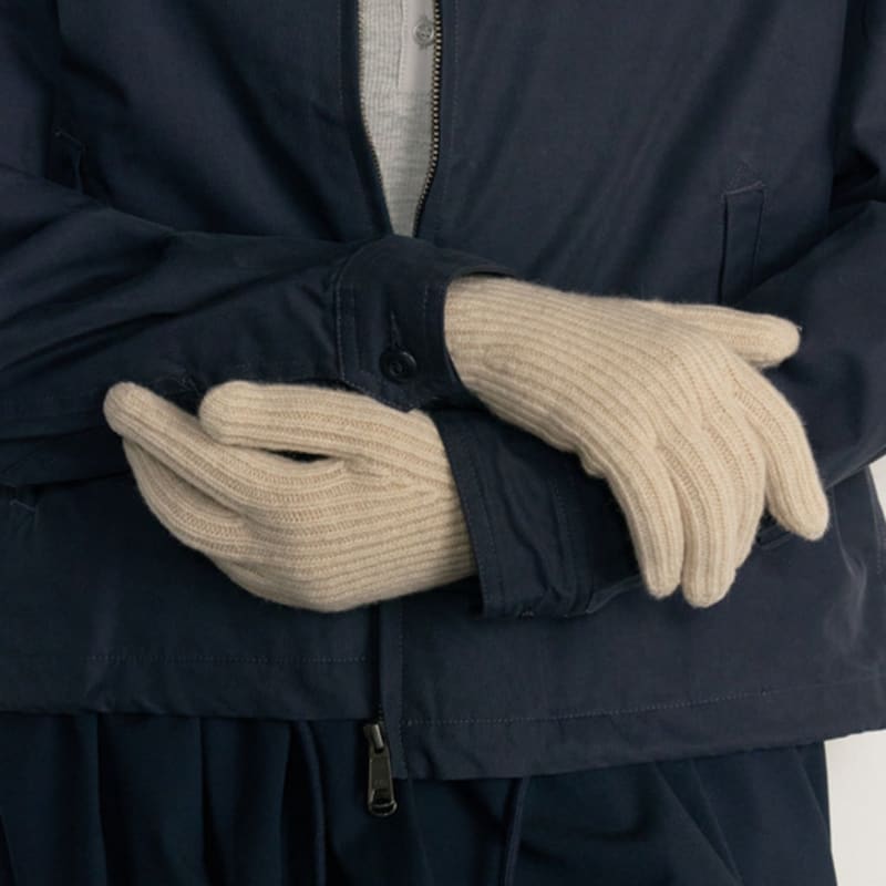JILL BY JILLSTUART Wolle Kaschmir Strick Fingerloch Handschuhe 4 FARBEN (JLGV4F302CG)