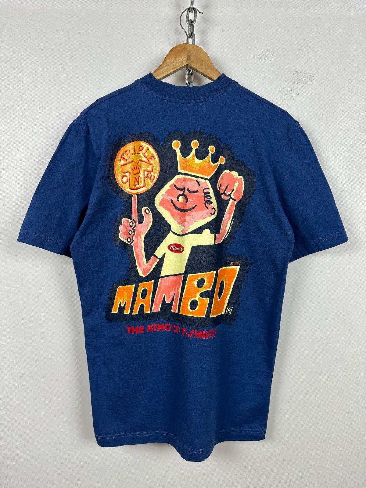 Men s 1998 Vintage Mambo Graphic King of Crown Surf Skate Tee Size S Unisex T-Shirt S