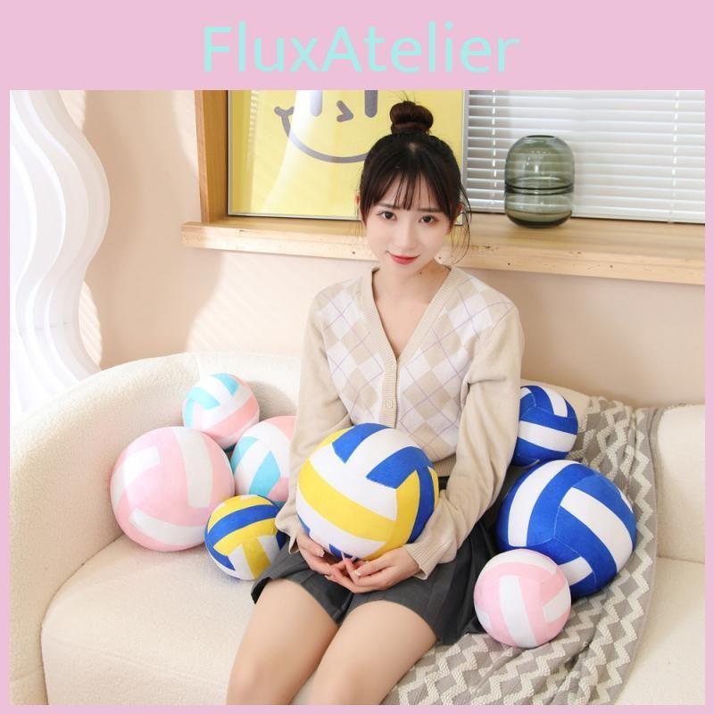 Simulation Printed Volleyball Plush Toy Children Stuffed Pillow Gift Decoration