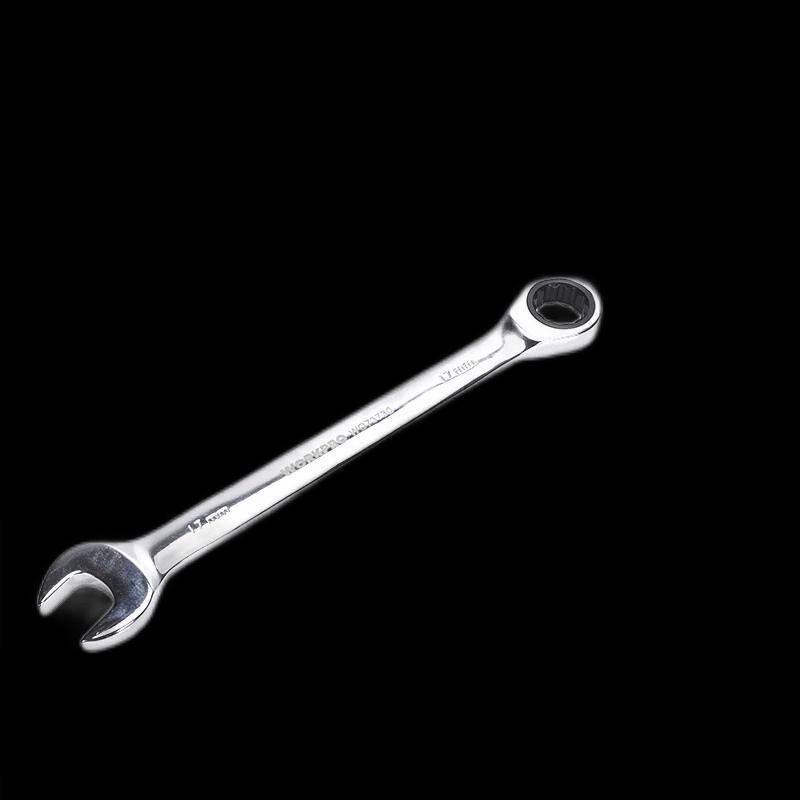 Wan Ke Bao 22mm Mirror Polished Ratchet Combination Wrench