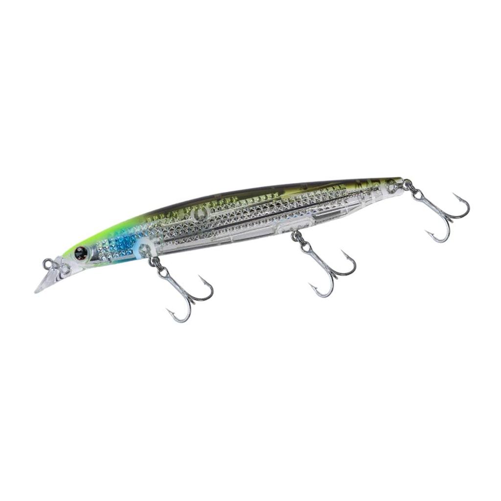 Daiwa Shoreline Shiner Z Vertis LI Chart Head Inakko Lure with Laser Impact R125F-LI