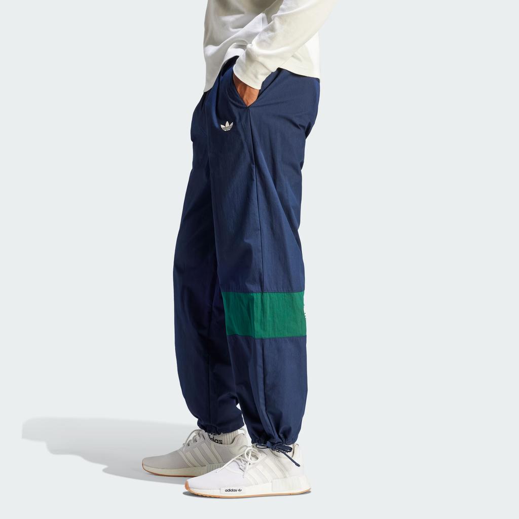 Adidas Originals Rifta Metro Cargo Pants Color Block Logo Drawstring Sports Long Pants Men bottoms Deep-Indigo IM4600