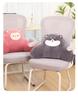 Cute Car Lumbar Support Cushion - Ergonomic Pillow for Driver Seat and Headrest