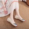 New upgraded cotton and linen shoes women's leisure summer walking shopping travel beef tendon sole