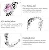 Bamoer 925 Sterling Silver Vintage Pattern Heart Ring for Women Adjustable Ring Fashion Jewelry