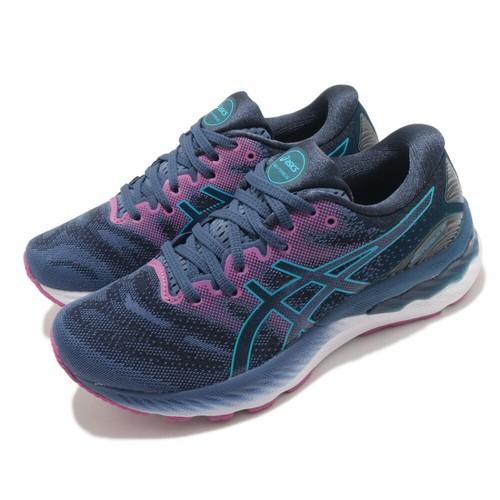 ASICS Wmns Gel Nimbus 23 Digital Aqua Plum 1012A885-402