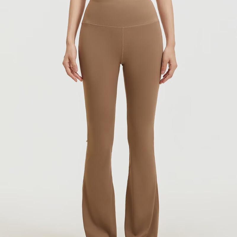 WEZHO High-Waisted Flared Seamless Yoga Pants