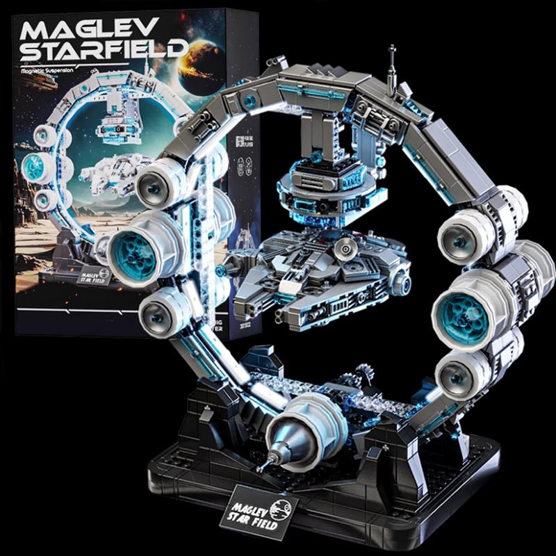 Falcon Spaceship MOC Bricks Model Star Wars Starship Building Blocks Toys DIY Boy Adult Christmas Gifts Room Ornament NEW