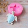 Silicone Crafts Mold 3D Turtle Making Geometric Mold Silicone DIY 3D Handicrafts Resin Molds Reusable Casting Epoxy Mold