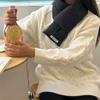 Warm Wrap Korean Style Scarf Solid Color Autumn Winter Shawl Scarf Casual Down Neck Scarf  Warm