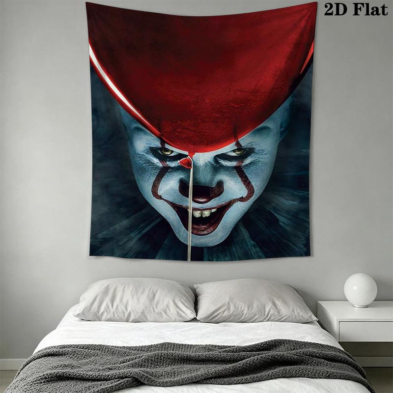 Horror Movie Characters Tapestry Tapestry Wallmounted Fashion Print Homestay Soft Decoration Tapestry Wall Decoration Work Of Art