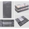 Collapsible Bed Storage Bag for Quilts and Clothes - Dustproof Wardrobe Organizer