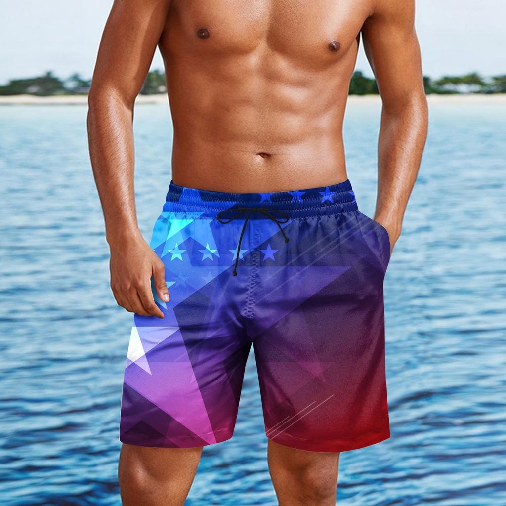 Męskie spodenki z okazji Dnia Niepodległości z nadrukiem. Luźne, oddychające spodenki męskie z nadrukiem