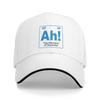 Adult FUNNY PERIODIC TABLE AH THE ELEUnisexT OF SURPRISE Sandwich Hat  Outdoor Baseball Caps Sun Hats Adjustable Fishing Hat