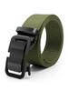 Toothless Nylon Canvas Belt Outdoor Simple Casual All-Match Men's Leather Belt Youth Belt