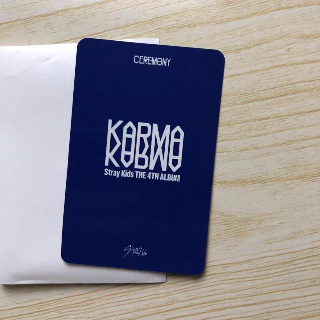 [USED] StrayKids SKZ Korea KARMA Hyunjin Sanok Trading Card