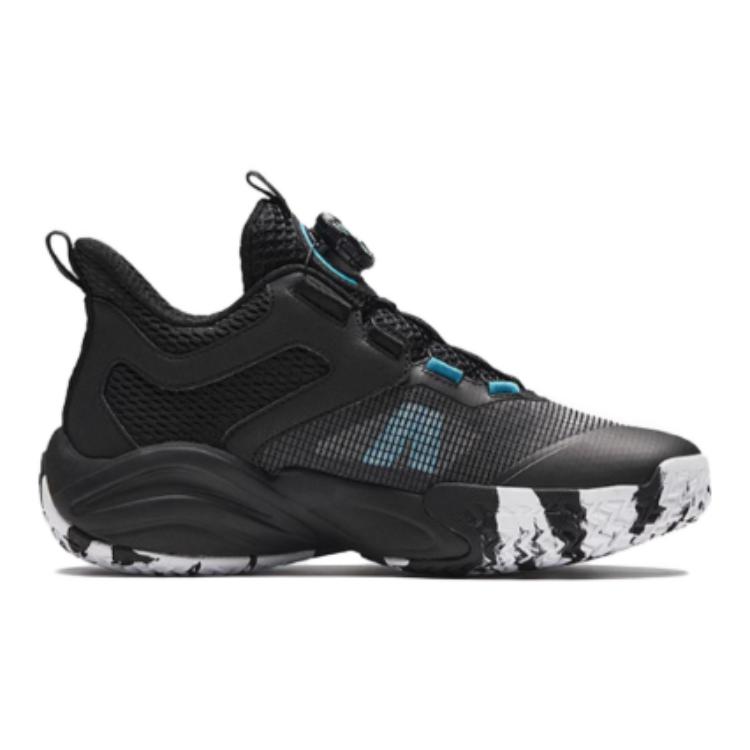 Anta Comfortable Wear-Resistant Non-Slip Shock-Absorbing Low-Top Kids Basketball Shoes Kids sneaker Black 312341112-4