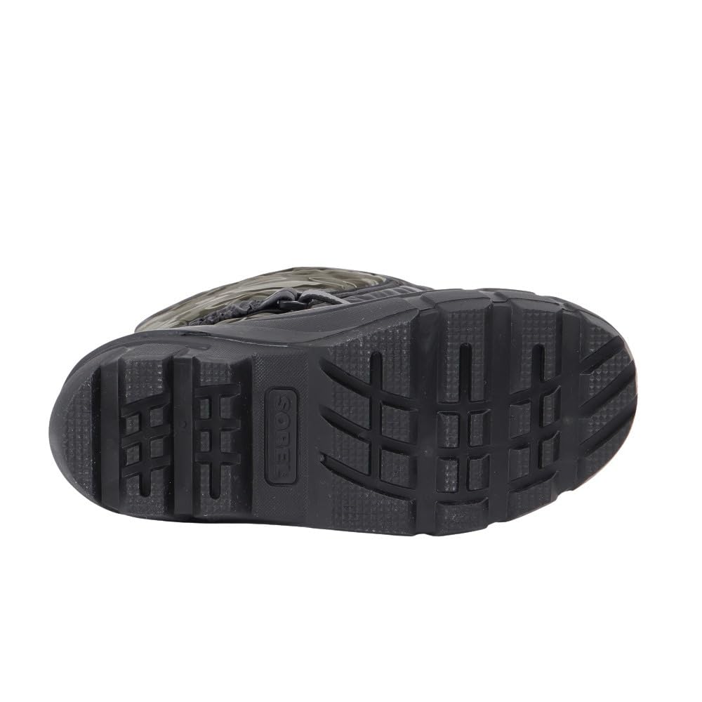 Sorel Kids' Flurry Youth Boots, Print, Size 20.0cm, Black, Quarry