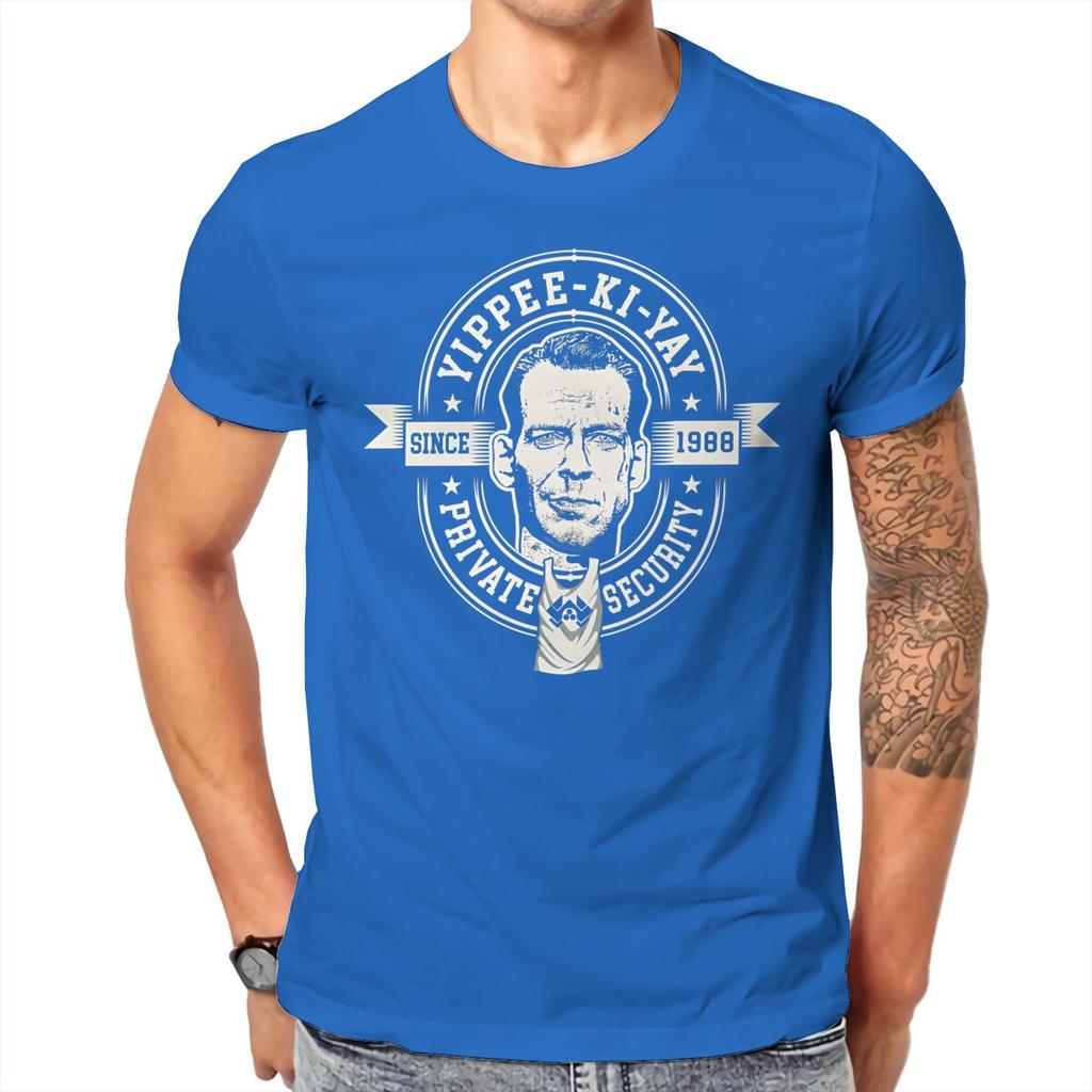 Die Hard Yippee Ki Yay Tshirt Homme Unisexs Tees Cotton T Shirt For Unisex